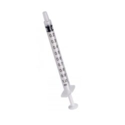 Siringhe 1 ml senza ago
